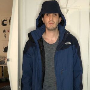 North Face rain jacket